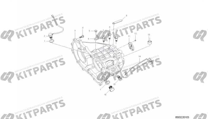 Корпус КПП Lifan