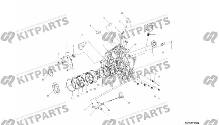 Корпус средняя часть Lifan