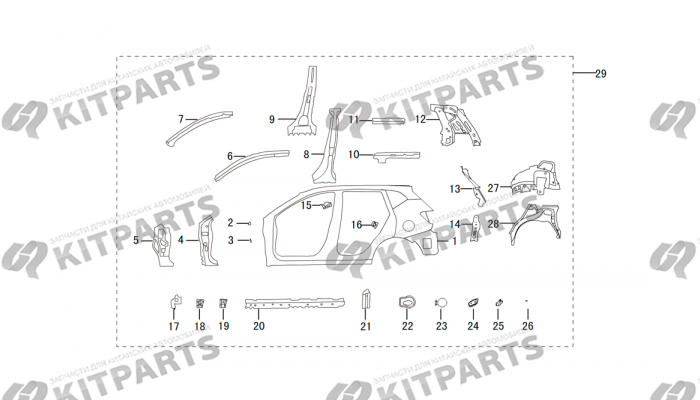 Боковая панель Haval