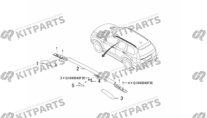 Багажник на крыше Haval H9