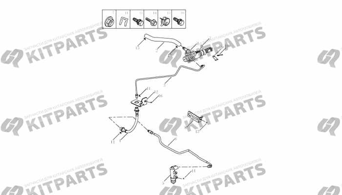 CLUTCH PIPE#2 Geely Emgrand X7