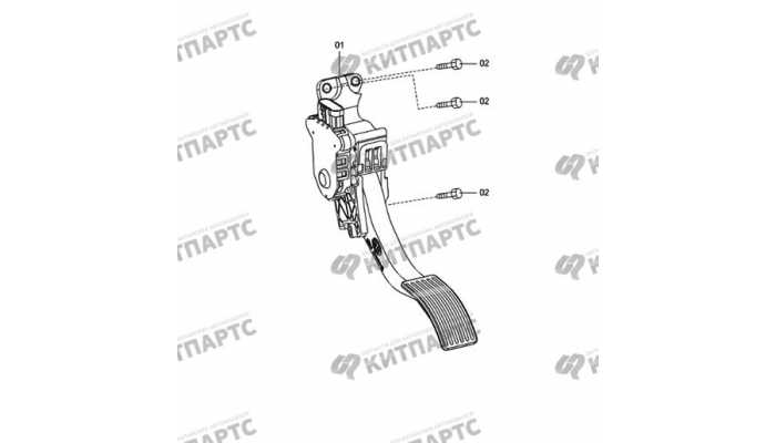 Acceleration control system FAW Oley